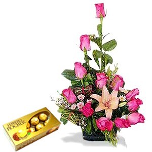 Arreglos Florales Con Chocolates