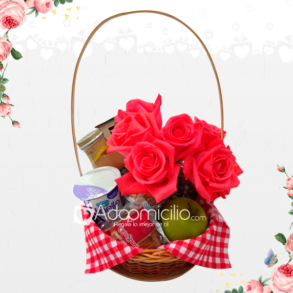 Basket For Mom Gift To Mothers Day Colombia 