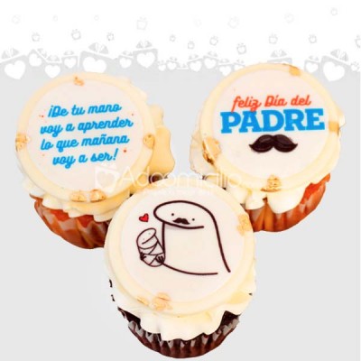 Cupcakes X3 Para El Día Del Padre A Domicilio En Medellín Pedido Con 2 Días De Anticipación 