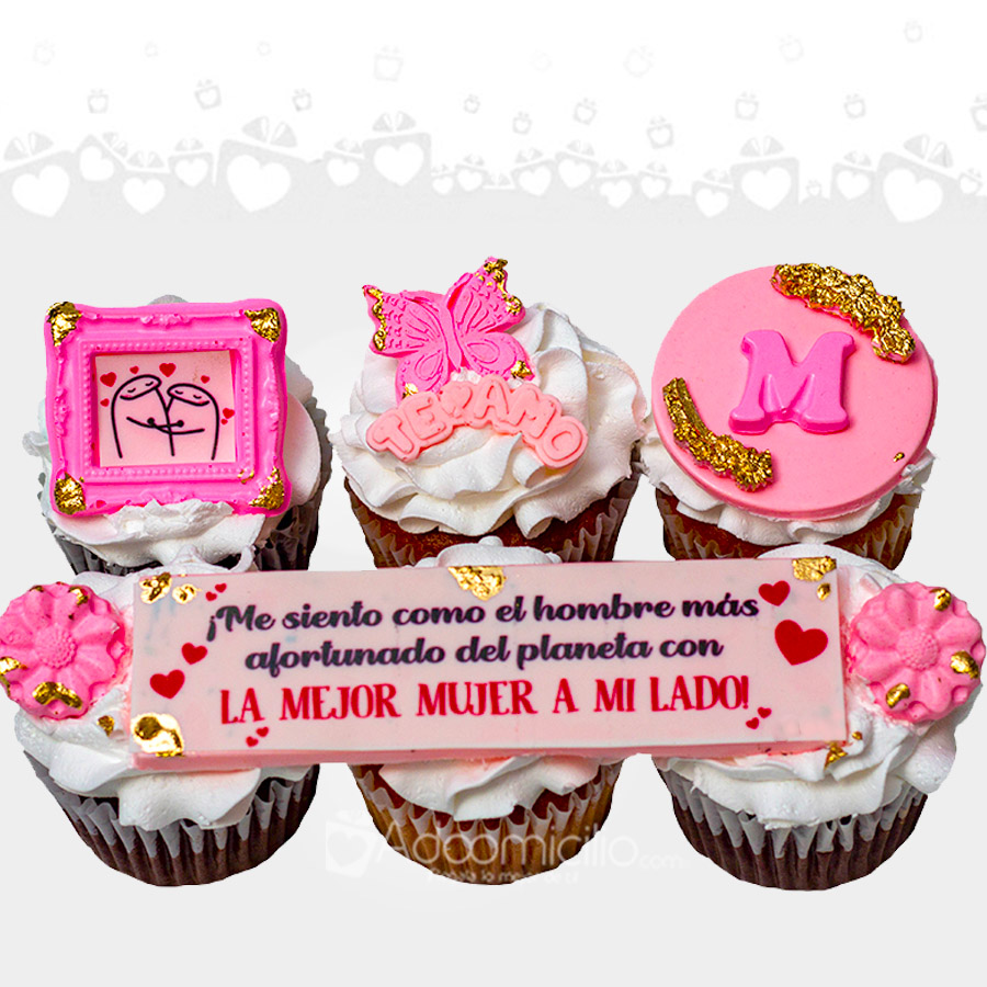 Cupcakes Para El Día De La Mujer X6 A Domicilio En Medellín Pedido Con Dos Días De Anticipación 