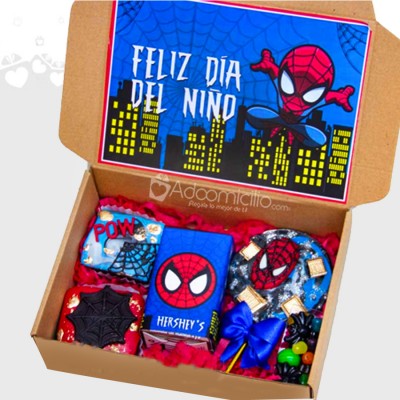 Regalo Para Niño Con Temática Del Hombre Araña A Domicilio En Medellín Pedido Con Dos Días De Anticipación 