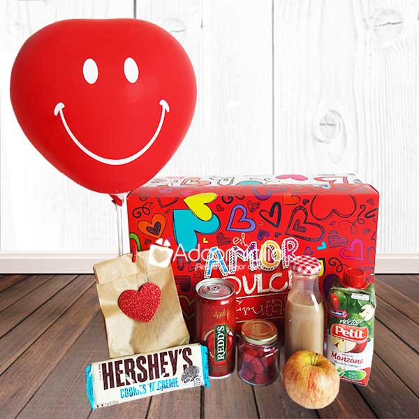 Regalos amor y amistad Colombia Sorpresa Carita feliz Pedido cin un día de Anticipación 