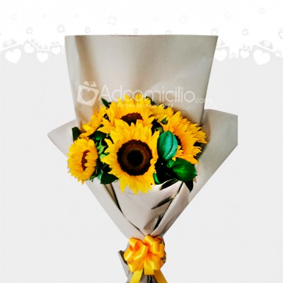 Bouquet De Girasoles San Valentin Day A Domicilio En Cali