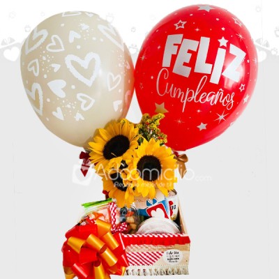 Desayuno Girasoles Sorpresa Regalos Para Mujer A Domicilio En Medellin Pedido Con Un Dia De Anticipación 