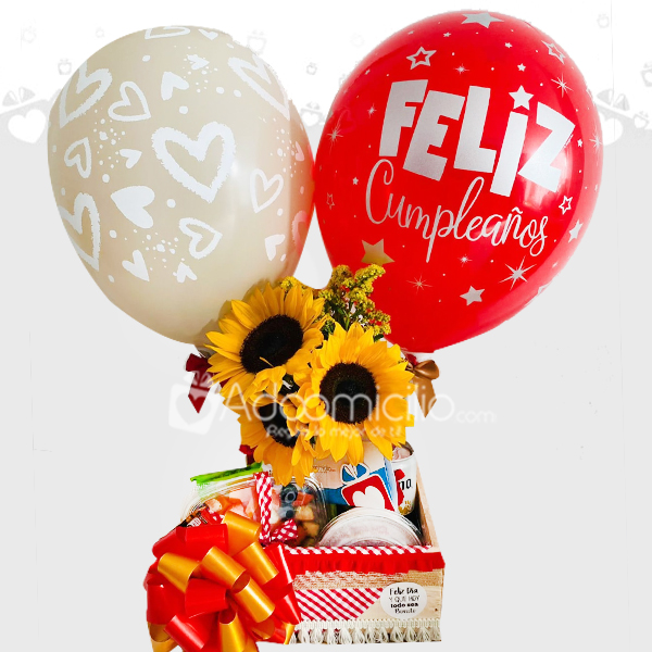 Desayuno Girasoles Sorpresa Regalos Para Mujer A Domicilio En Medellin Pedido Con Un Dia De Anticipación 