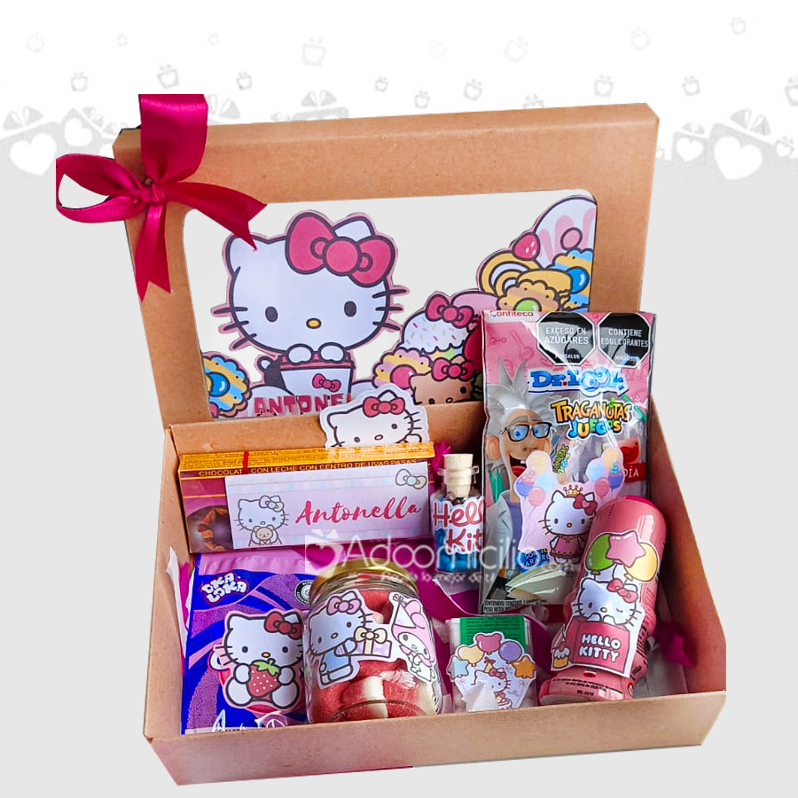 Regalo Dulce Con Temática De Hello Kitty A Domicilio En Bogotá 